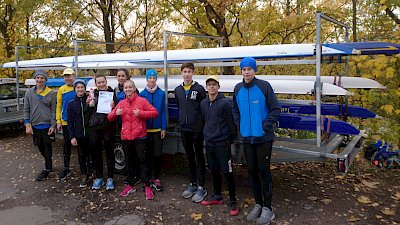 Herbstlangstreckenregatta in Leipzig-Burghausen